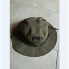 Green Chin Strap Jungle Hat 1